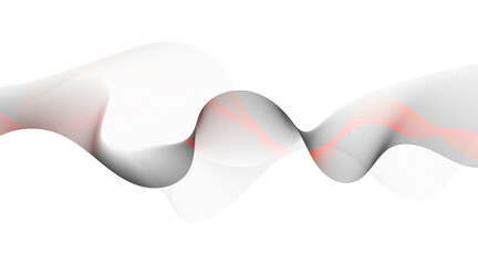 Abstract flowing wave lines. Design element for technology, science, modern concept.vector eps 10