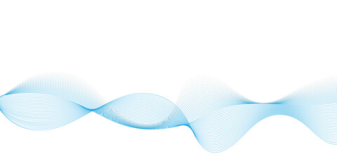 Abstract flowing wave lines. Design element for technology, science, modern concept.vector eps 10