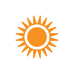 Sun Vector illustration Icon