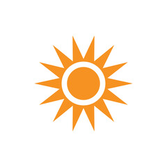 Sun Vector illustration Icon