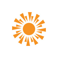 Sun Vector illustration Icon