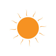 Sun Vector illustration Icon
