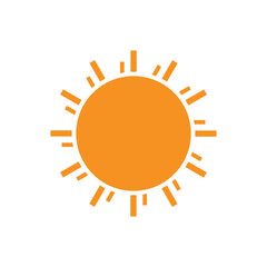 Sun Vector illustration Icon