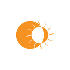 Sun Vector illustration Icon