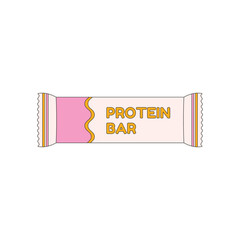 Protein bar. Various Sport equipment. Fitness inventory, gym accessories. Workout stuff bundle.