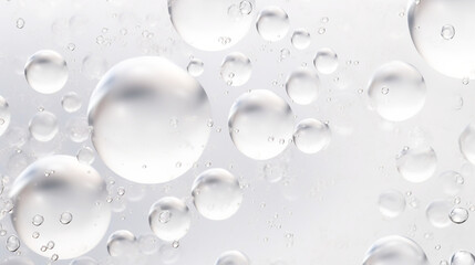 Translucent bubbles background.