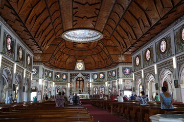 Kathedrale von Innen in Apia, Samoa 