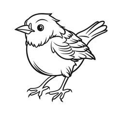 Fototapeta premium Lark coloring pages Png animals
