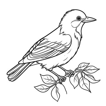 recommend clip art: Oriole coloring pages Png animals