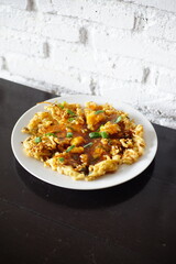 photos of traditional Asian food products made at home with a blend of oriental culture