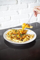 photos of traditional Asian food products made at home with a blend of oriental culture