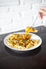 photos of traditional Asian food products made at home with a blend of oriental culture