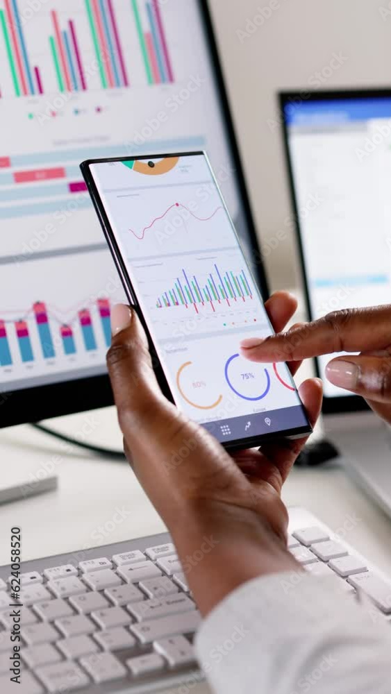 Poster remote conference webinar and kpi dashboard chart