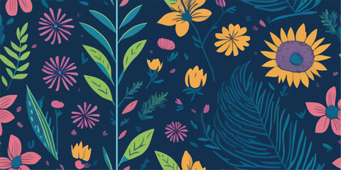 Tropical Harmony, Patterns Inspired by the Rhythms of Spring