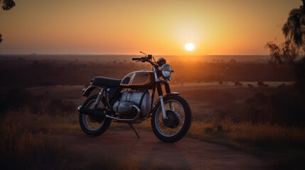 Fototapeta premium A very beautiful motorcycle