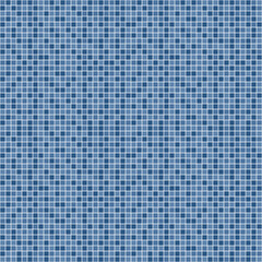 Navy blue tile background, Mosaic tile background, Tile background, Seamless pattern, Mosaic seamless pattern, Mosaic tiles texture or background. Bathroom wall tiles, swimming pool tiles.