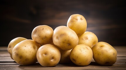 Potatoes. An all-rounder of nutrients. Generative AI