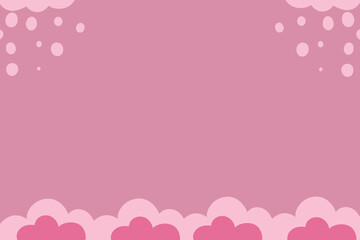 pink background 
