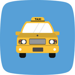 Vector Taxi Icon