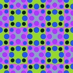 Seamless pattern retro vintage style 90 70s or 80s on Seamless pattern design.