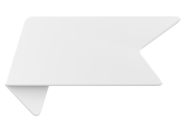 Price tag. Price label. 3D illustration.