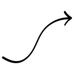 Arrow Curve Shape