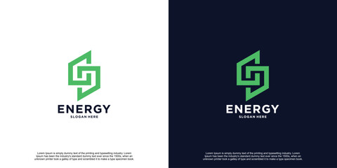 Creative Energy Initial Logo Design