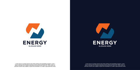 Initial Energy Logo Design Inspiration