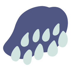 Pastel Color Cute Shape Abstract Illustration