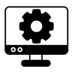 Optimization Glyph Icon