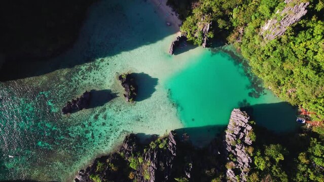 l'ile de Coron nous offre l'un des r&eacute;cifs coraliens les plus beau du monde. Sur mer et dans les air le spectacle est merveilleux. Une piscine naturelle de corail abritant des poissons en tout genre. 