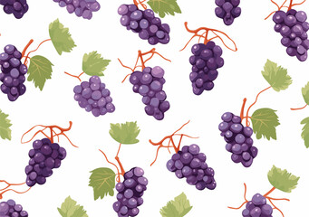 background with grapes