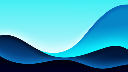 Abstract background soft gradient color and dynamic shadow on background .Vector background for wallpaper banner. Eps 10