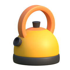 3d render of a teapot