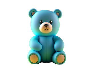 Obraz premium 3d rendering little cute baby bear