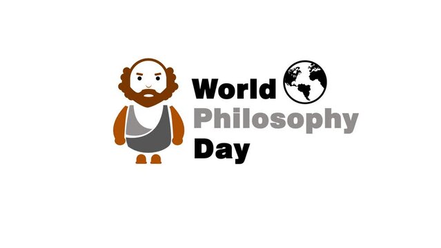 world philosophy day socrates animation