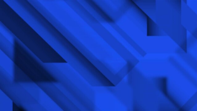 Abstract modern blue loop able background - stock video