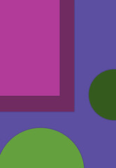 colorful flat abstract geometric background for wallpaper cover design