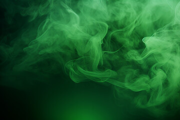 Fototapeta premium green smoke pattern background