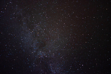 sky with stars and milky way