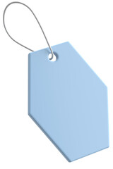 Price tag. Price label. 3D illustration.
