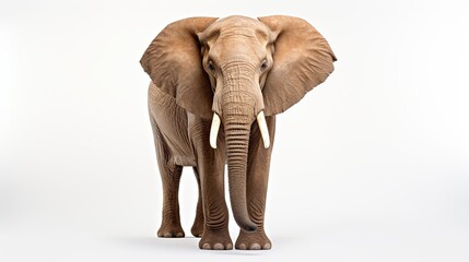 Obraz premium Big Elephant animal Africa AI generated image
