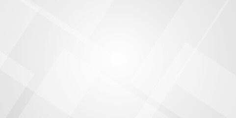 	
Abstract white and gray background with lines white light & grey background. Space design concept. Decorative web layout or poster, banner. White grey background vector design.