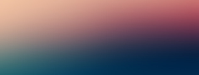 Abstract dark blue and brown gradient banner background