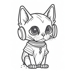 cat in an astronaut suit, standing on two feet, 