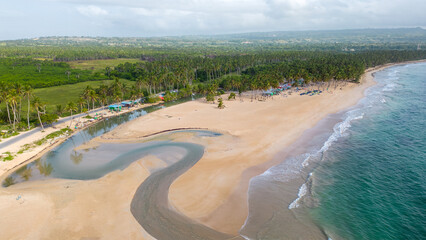 Playa Arroyo Salado, Cabrera, Maria Trinidad Sanchez, Republica Dominicana.