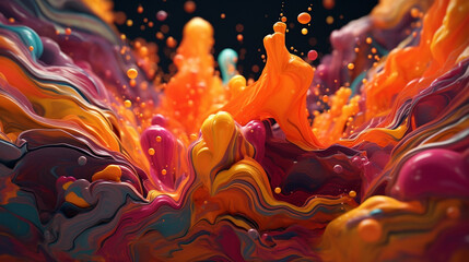Fototapeta na wymiar abstract liquid background