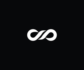 Infinity symbol limitless logo template