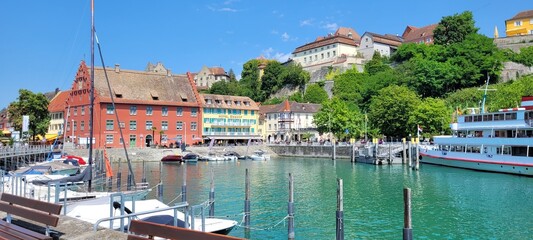 Boat on the Constance Lake