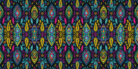 Seamless batik pattern,Seamless tribal batik pattern,and Seamless motif pattern resemble ethnic boho, Aztec,and ikat styles.designed for use in satin,wallpaper,fabric,curtain,carpet,Batik Embroidery